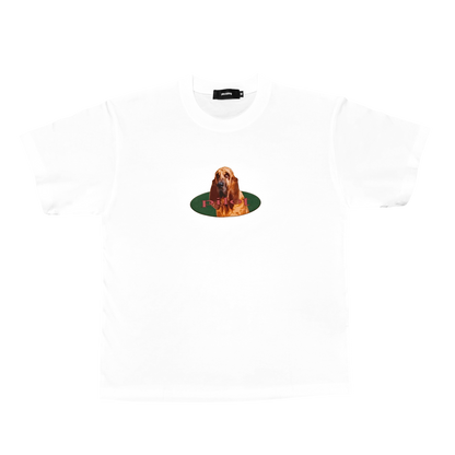 'Bloodhound' Tee - White